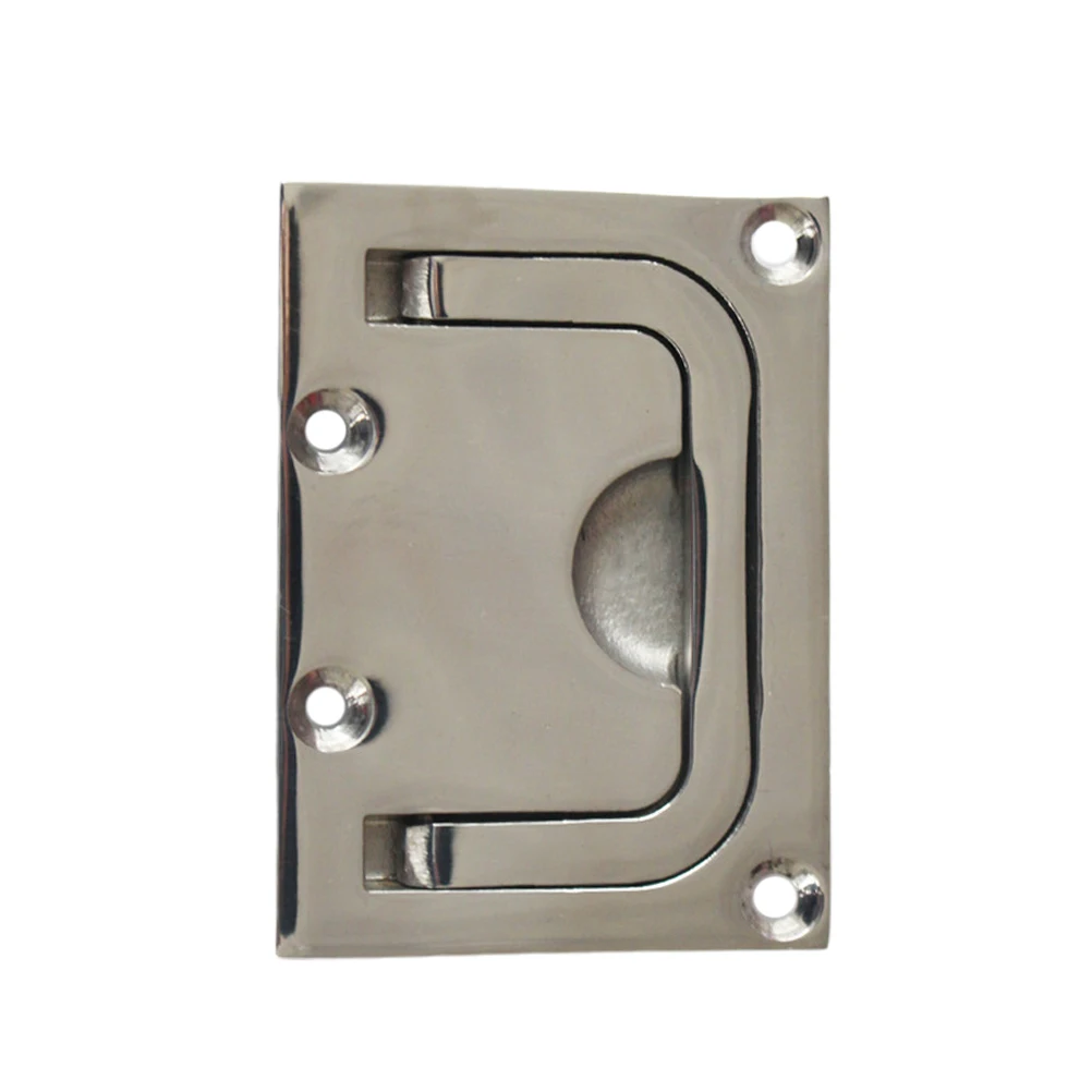 

Deck Cover Hatch Locker Stainless Steel Flush Mount Handle Pull Ring Durable Solid Boat Marine Cabinet Drawer Replacement