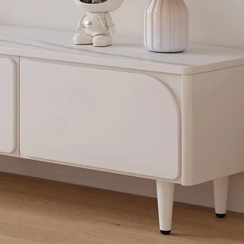 Led غرفة المعيشة تلفزيون خزانة الأبيض تخزين عرض فاخر التلفزيون تقف الترفيه Suporte الفقرة تلفزيون صالون الأثاث MQ50DS