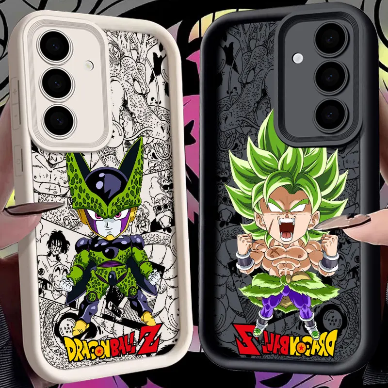 

Anime Dragons Ball Z Phone Case For Samsung S26 S25 S24 S23 S21 S20 Ultra Saiyas For Galaxy S25 S24 FE S26 Plus Funda Soft Cover