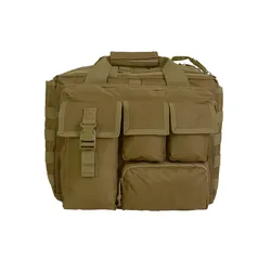 Bolso táctico de un solo hombro para deportes al aire libre, bolsa impermeable de camuflaje para ordenador portátil