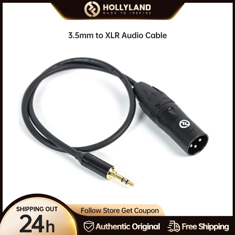 Kabel Audio Hollyland 3.5mm do XLR do Lark 150 Lark M1