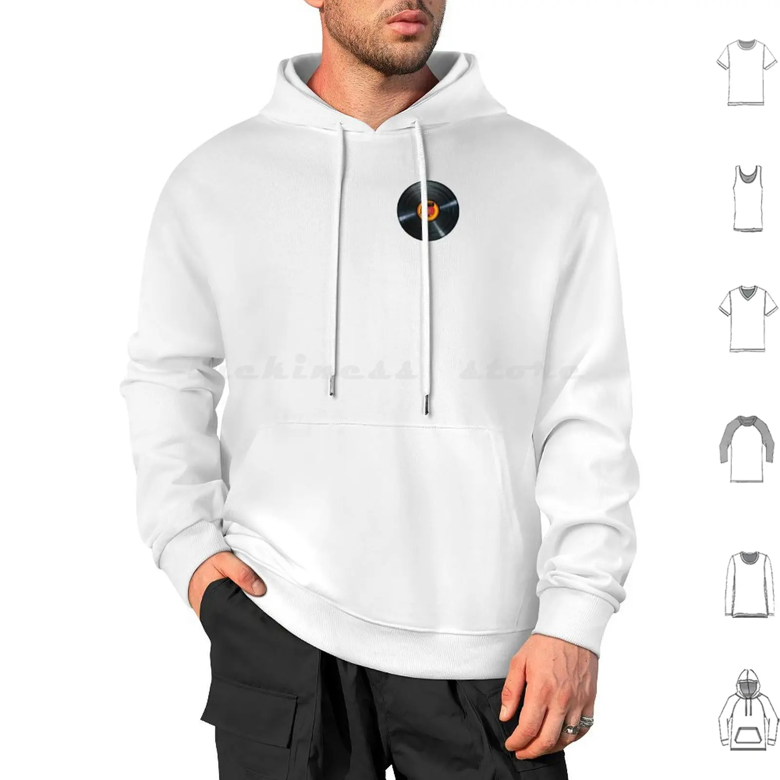 Los Planetas Super 8 sudaderas con capucha De vinilo De manga larga Los Planetas Banda Banda Música Indie Pop Disco Disco De