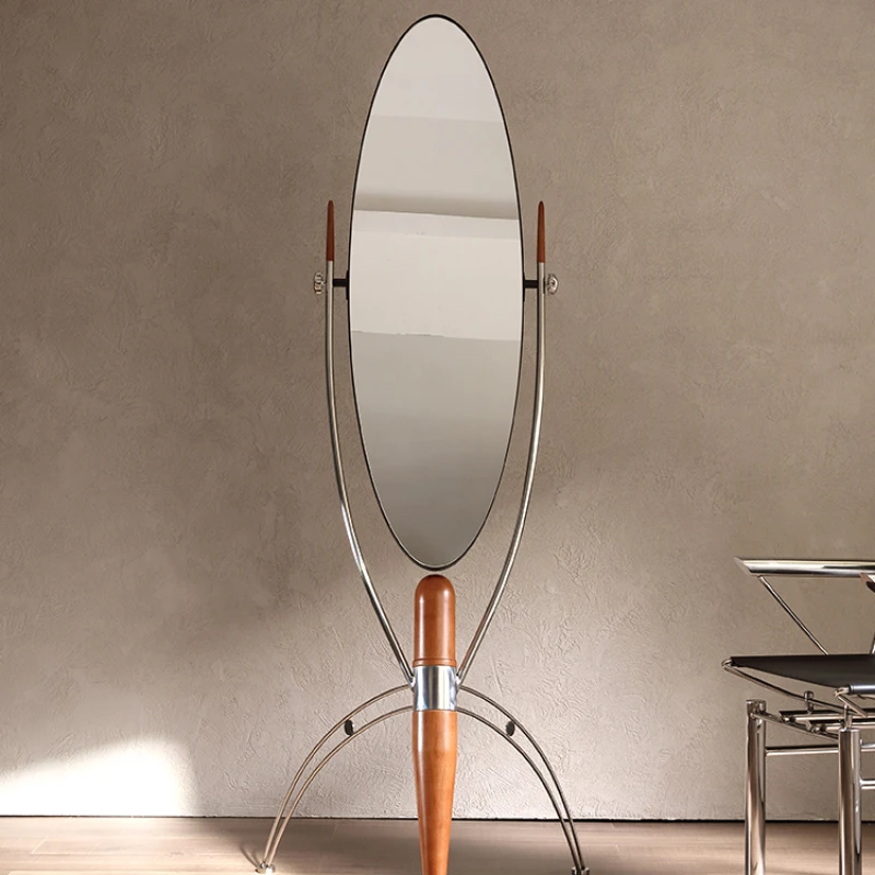 Dulton rotating mirror with adjustable dressing angle to meet different body recognition needs