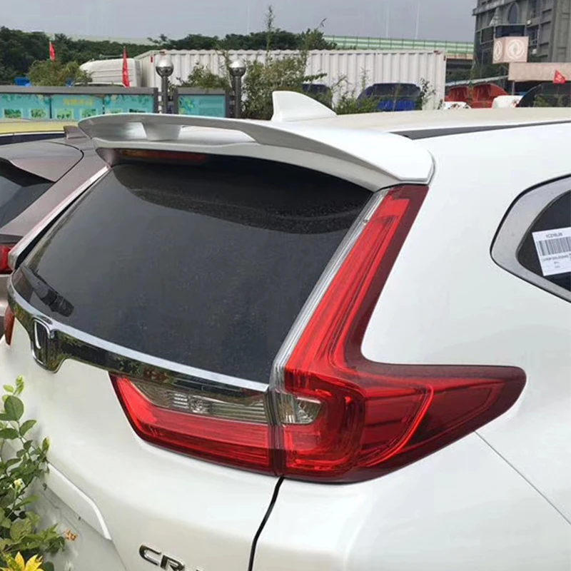 For Honda CRV ABS Plastic Roof Spoiler Accessories Car Trunk Rear Window Tail WING Body Kit Refit 2017-2021 Year