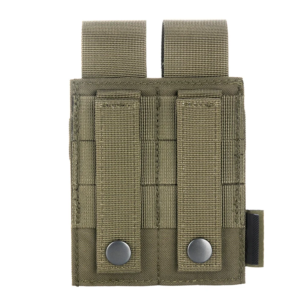 EXCELLENT ELITE SPANKER Tactical Double Pistol Mag Pouch Molle Magazine Pouch Airsoft  Storage Bags 9mm Pistol Magazine Pouches