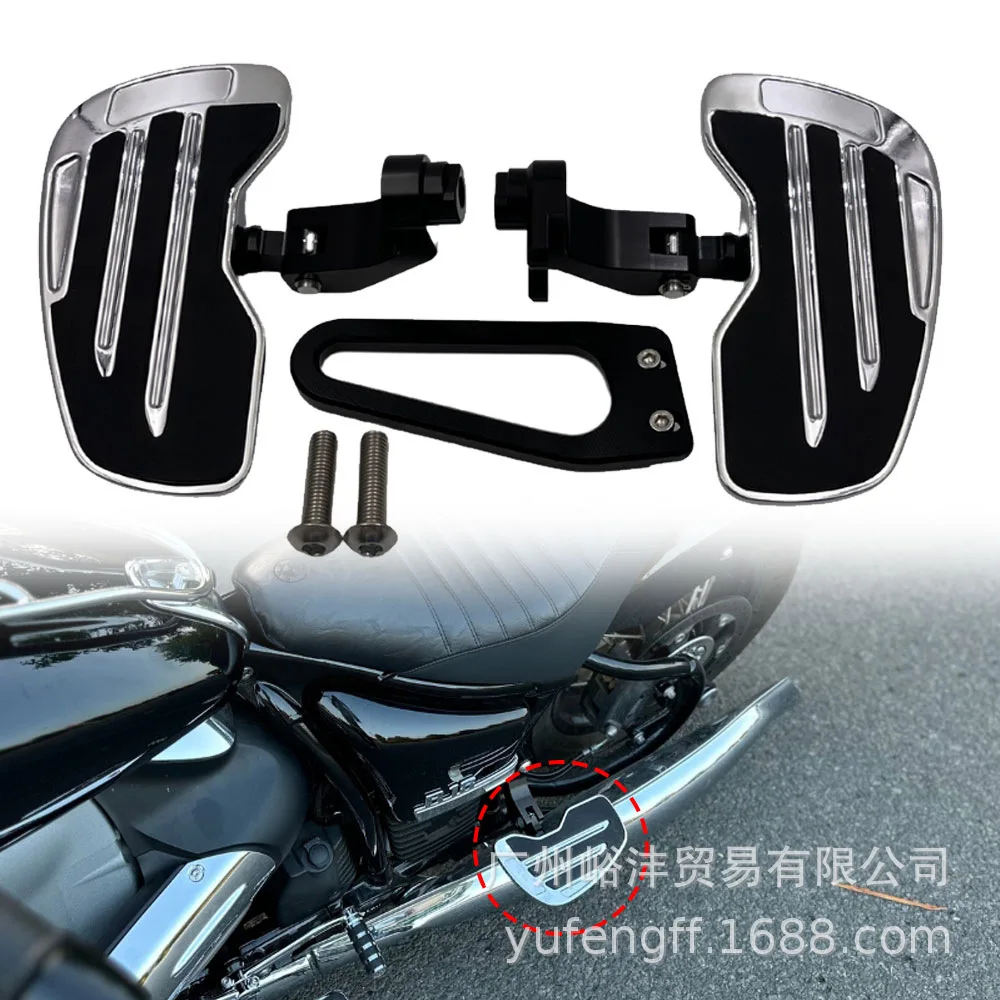 2026 Suitable for BMW R18 founding edition rear seat pedal dreamer front and rear passenger rear assembly motorcycle pedal