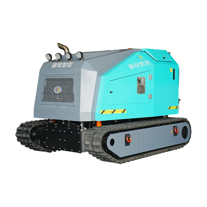 DR2000DE Remote Control 2000m³ h Flood Control Hydraulic Drainage Robot Diesel Engine 16m Head Robot Drenaje