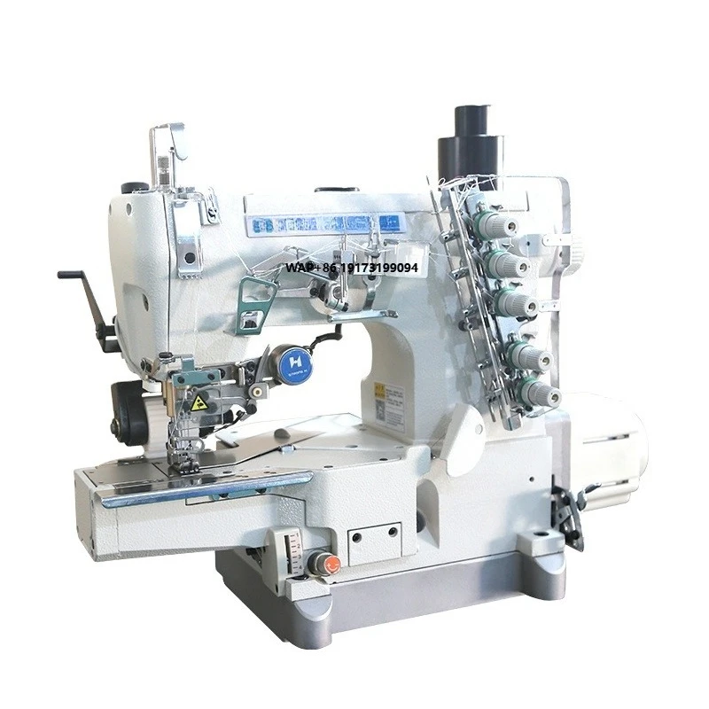 

GC664-01CB/EUT/DD/RP Cylinder Bed Direct Drive Motor General Plain Seaming T-shirt Hem Cuff Interlock Sewing Machine