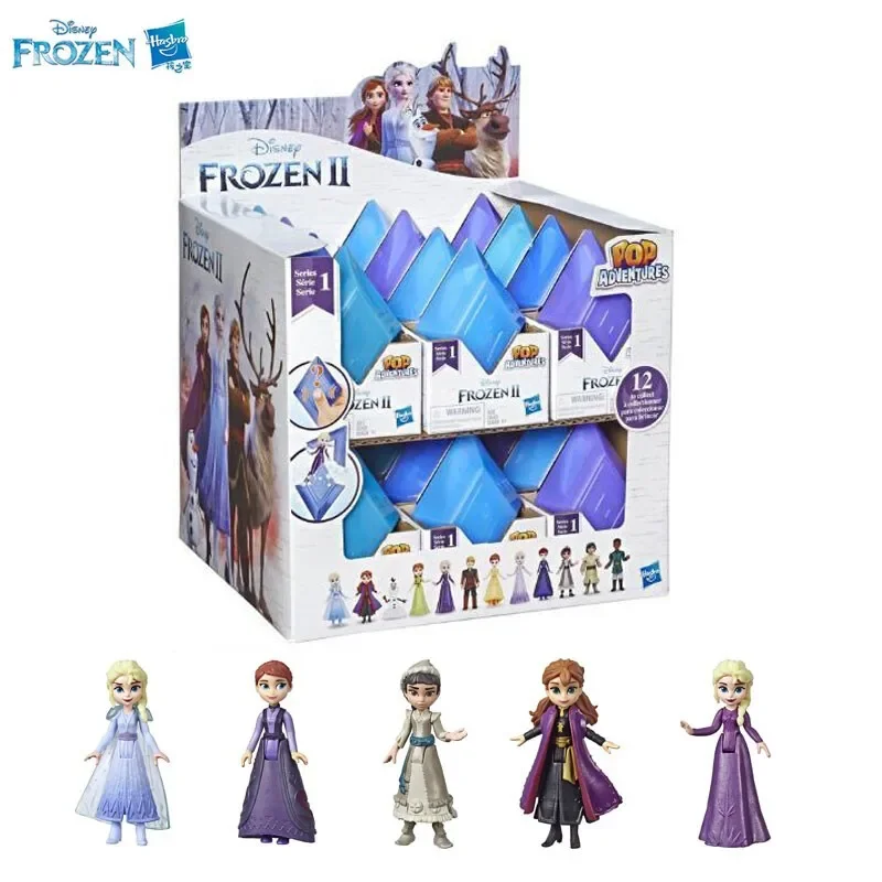 

Disney Frozen 2 Pop Adventures Series 1 Surprise Blind Box Surprise Character Anna Elsa Roles Olaf Action Figures Model Toys