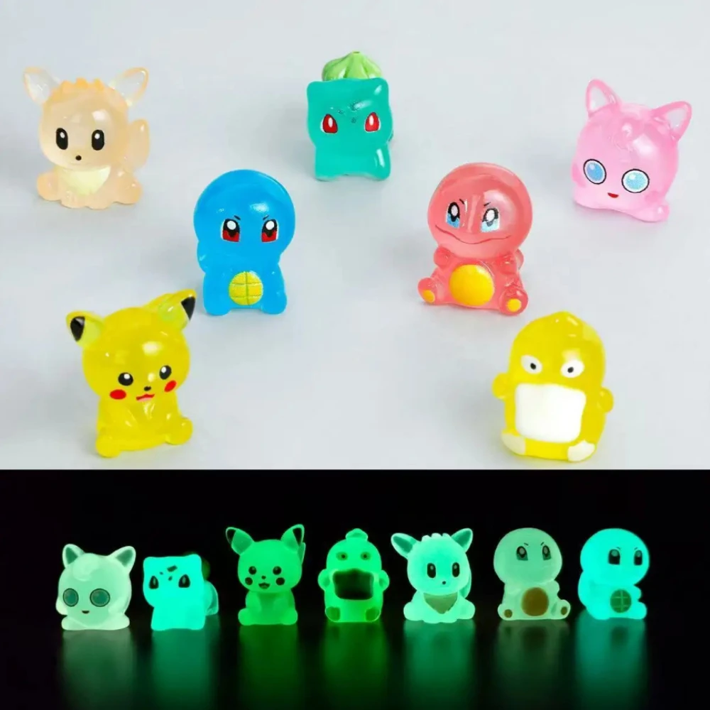 7Pcs/Set Glow in The Dark Pika - Resin Art Light review and price