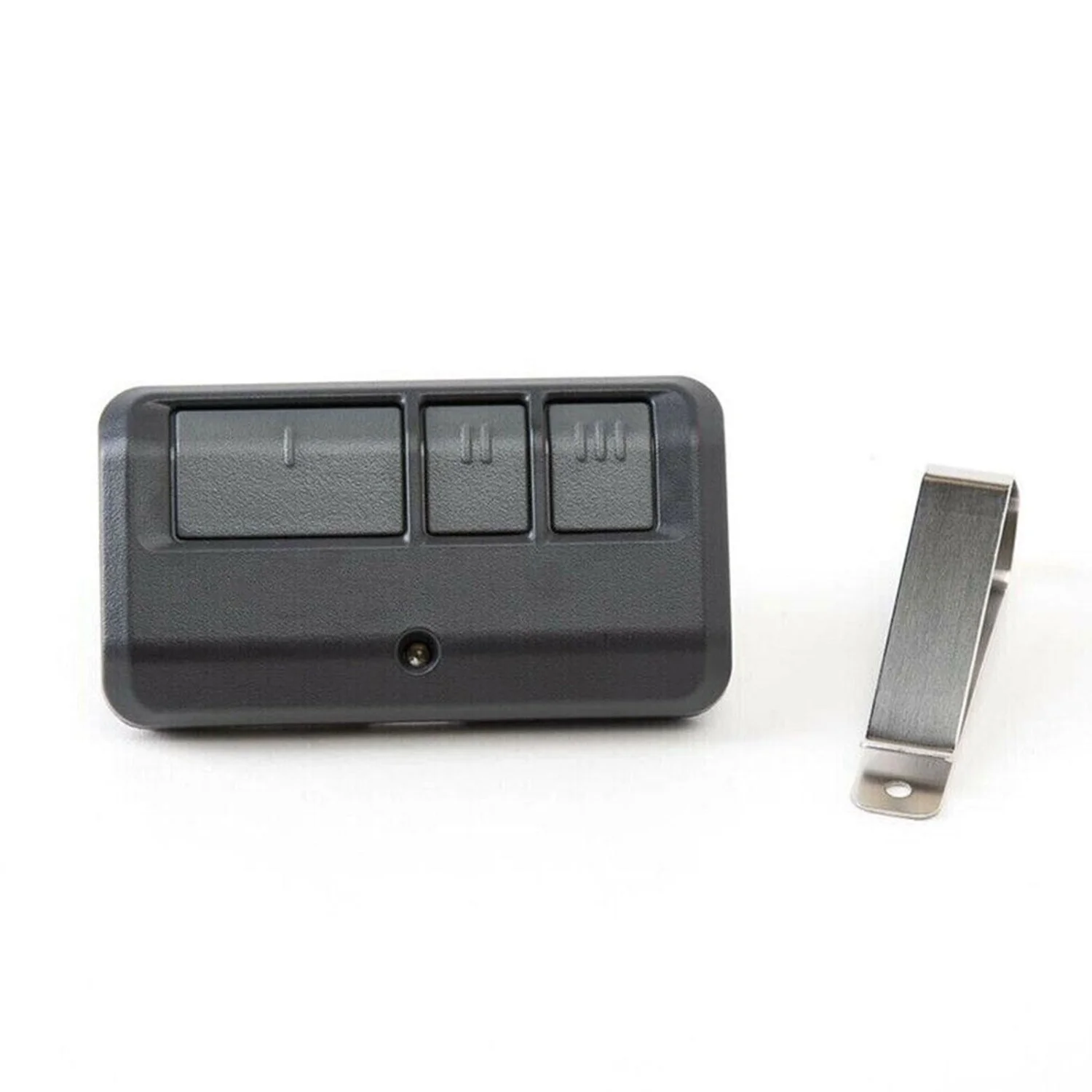 Garage door opener 3 channel remote control black 315MHz 433MHz frequency remote control small handheld device built-in
