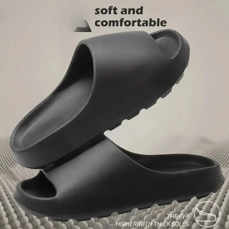 نعال جوز الهند سحابة الصنادل سميكة سوليد الصيف موضة لينة أسفل 2026 شبشب رجالي الصنادل النسائية إيفا الشرائح #4