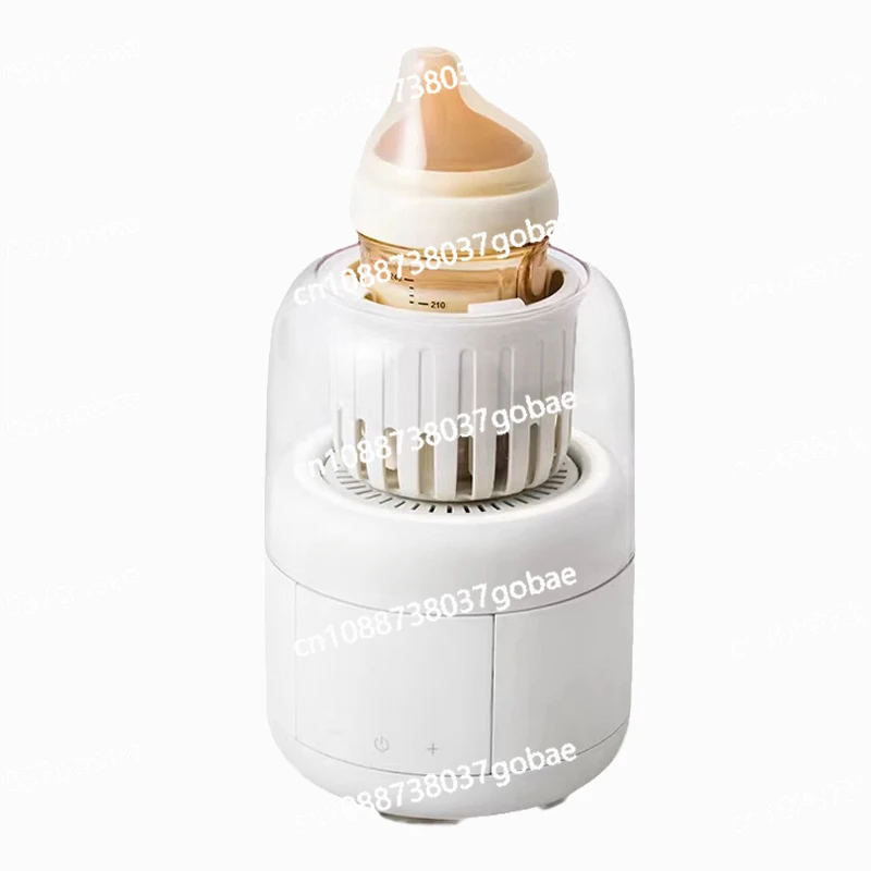 Thermostatic Milk Shaker, Milk Warming Two-in-one Automatic Anhydrous Baby Flushing