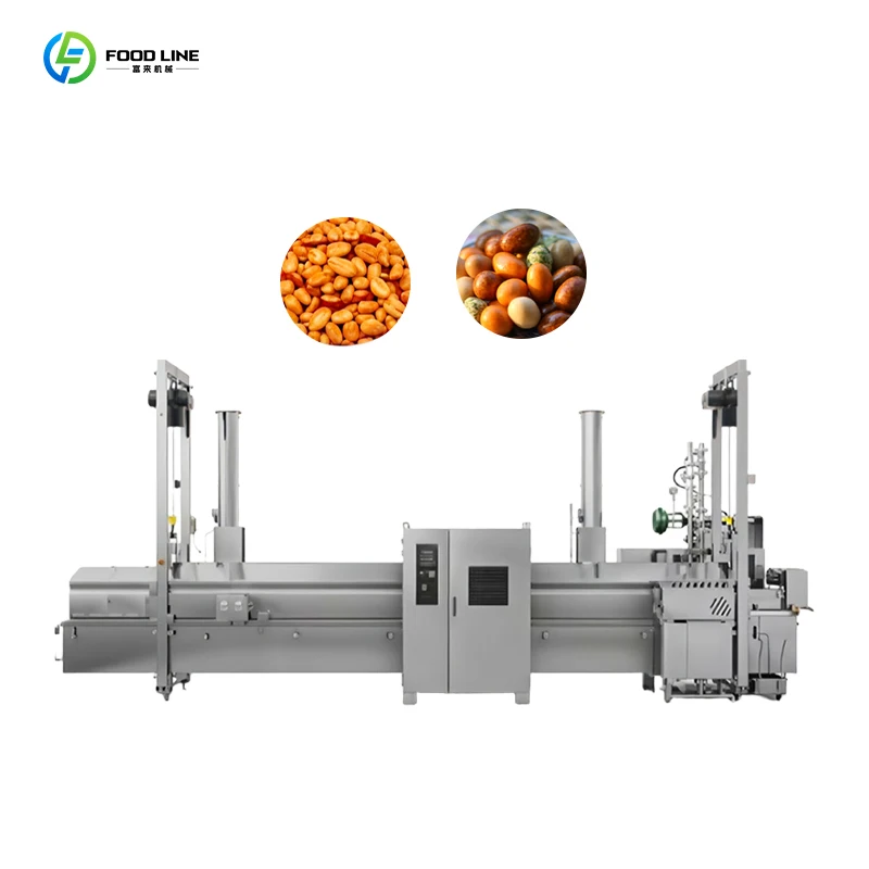 User Friendly Nut Coating Machine Economical Choice Roaster Seasoning Snack Machine Customized