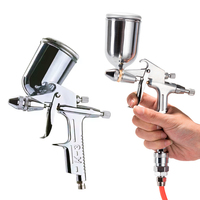 125ml Mini k3 Spray Gun Wall Painting Repair Paint Repair Gun 0.5mm Nozzle Pneumatic Sprayer Professional Car Repair Airbrush