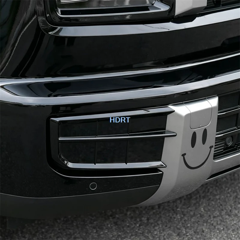 For GWM Haval H10 2026 + Car Styling Front Fog Light Shell Frame Lamp Cover Protector Decoration Accessories Exterior Sticker