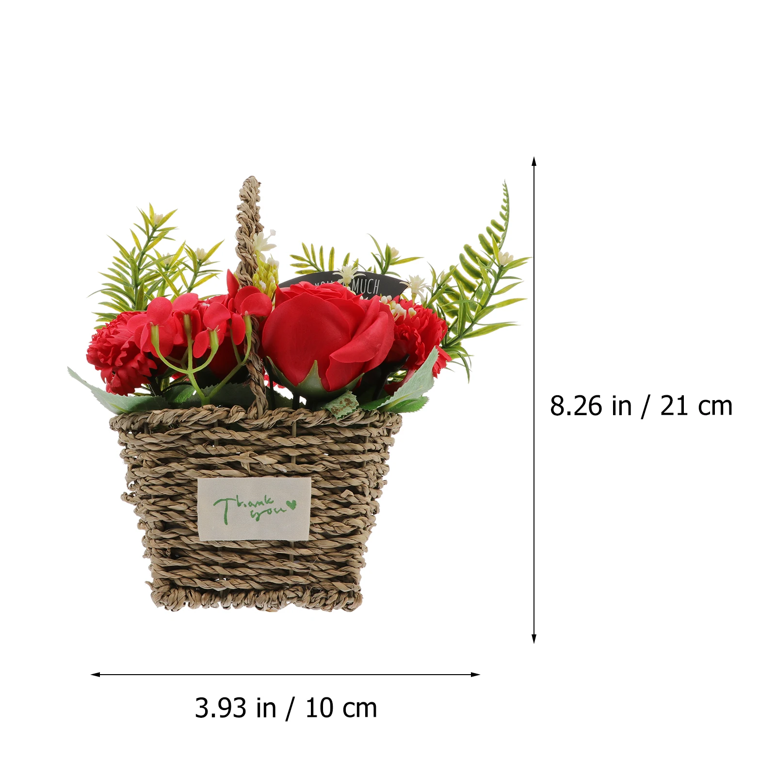 

Soap Bouquet Flower Present Valentine's Rose Faux Flowers Girl Artificial Roses