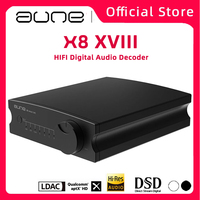 AUNE X8 XVIII Flagship Audio Decoder HIFI Lossless Fever Audio Decoder ESS9038Q2M DSD512 Hardware Decoding with Frontend Amplier