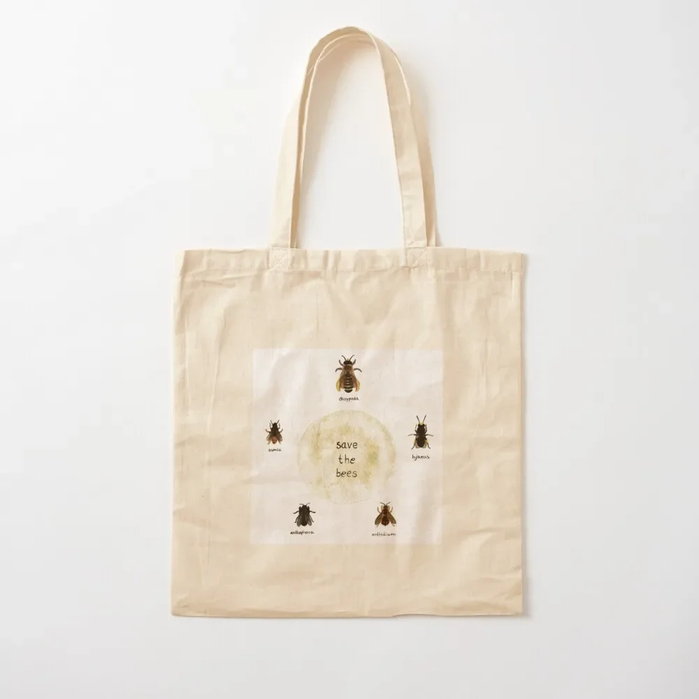 Save The Bees Tote Bag Gift bags shopping bag logo large tote bag