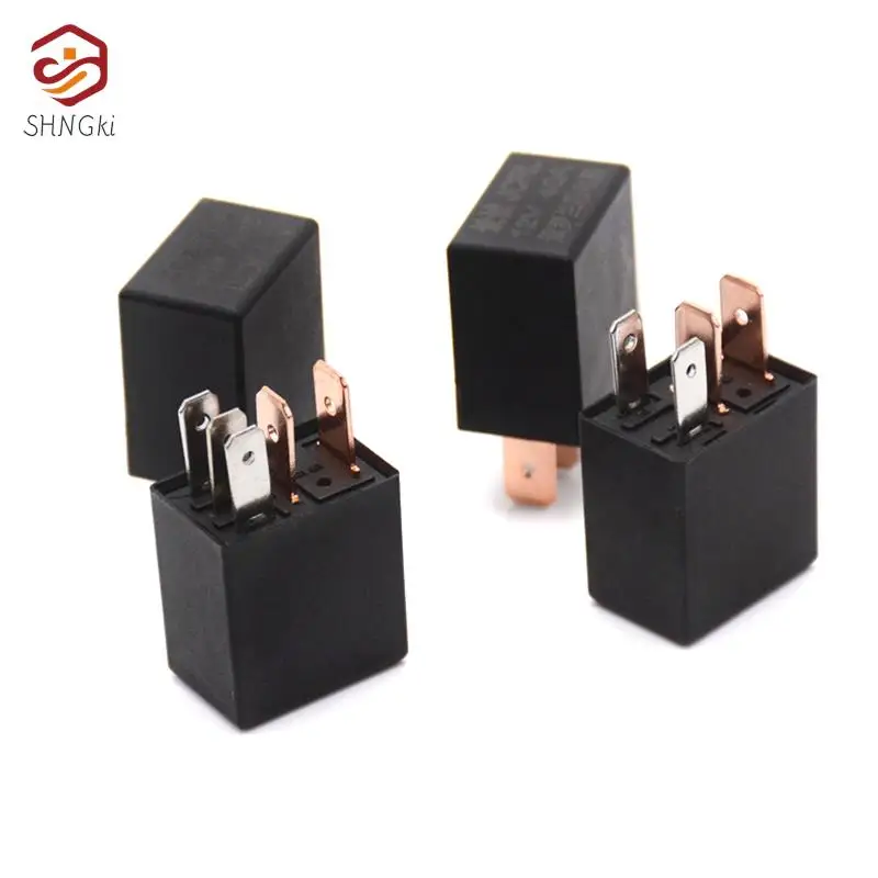 1pcs Car Relay DC 12V 40A Rated Current 1NO 1NC SPDT 4/5 Pins Car Automotive Alarm Relay 40 Amp Wholesale Dropshipping