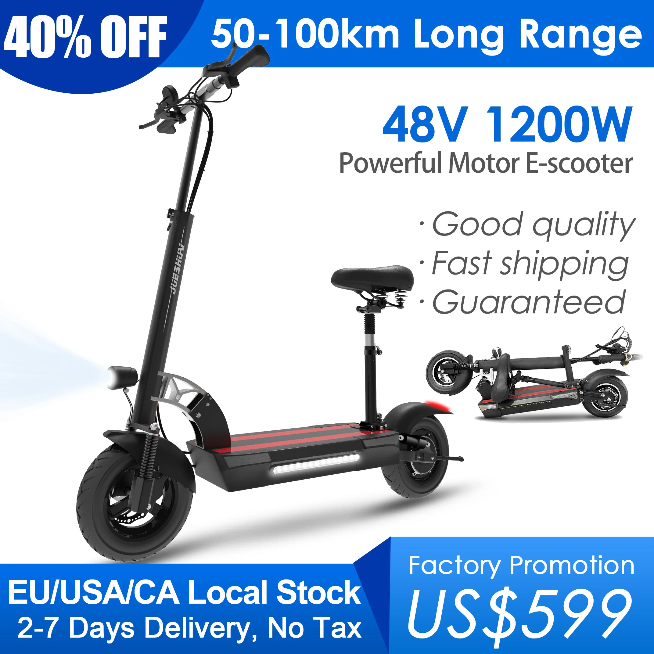 Guia Completo sobre o Patinete Scooter Elétrico Off Road 450W 120 kg Adulto 10 Polegadas