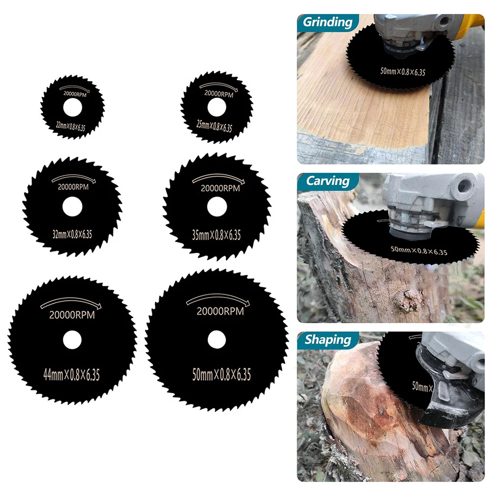 Mini Circular Saw Blades HSS Cutting Discs Rotary Tool Electric Dril Accessories For Metal Wood Cutting Discs 22-50mm