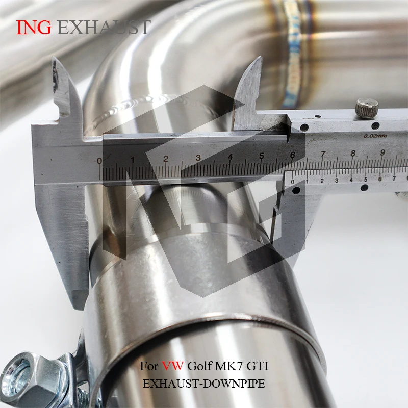 Pour Volkswagen VW Golf MK7 GTI silencieux moteur à distance système d'échappement de Performance automatique ING vanne en acier inoxydable tuyau Catback
