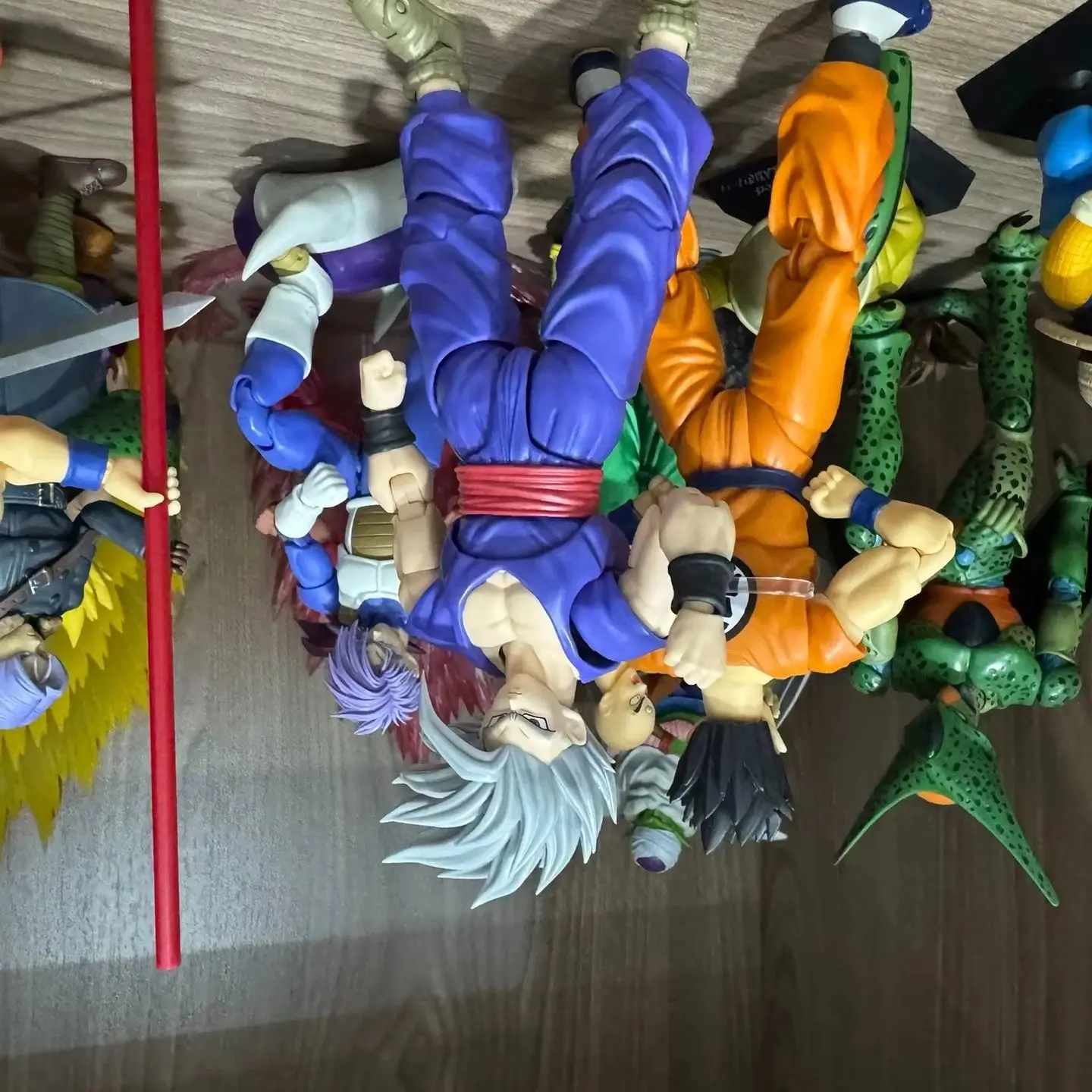 

В наличии открывающаяся песня Smart Op Dragon Ball Beast Son Gohan, элегантная прическа, резьба по голове, коллекция аниме, игрушка в подарок