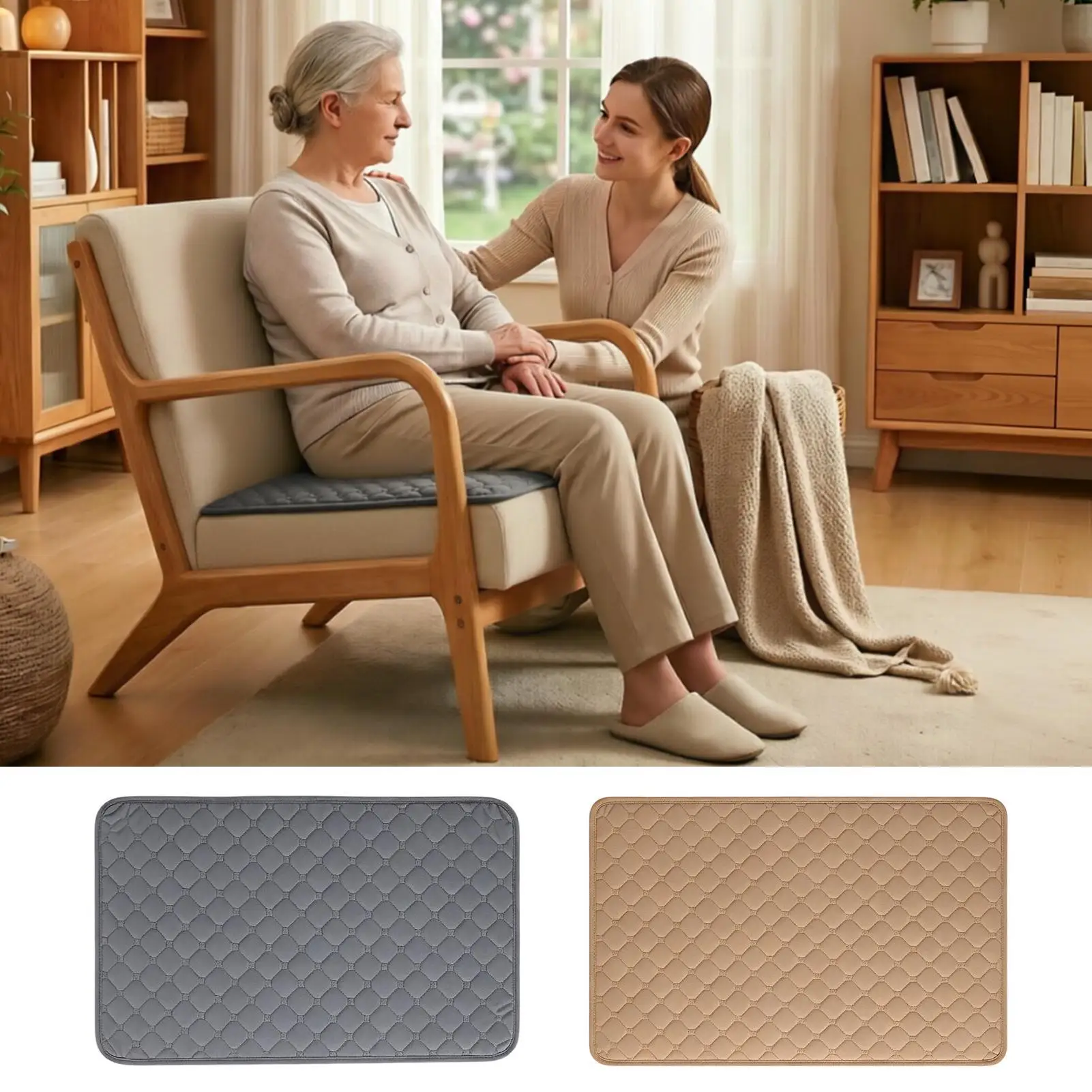 Waterproof Recliner Chair Covers Leakproof Thick Washable Cushion Car Seat Mat For Elderly Care Adult Nursing Hospital Dining