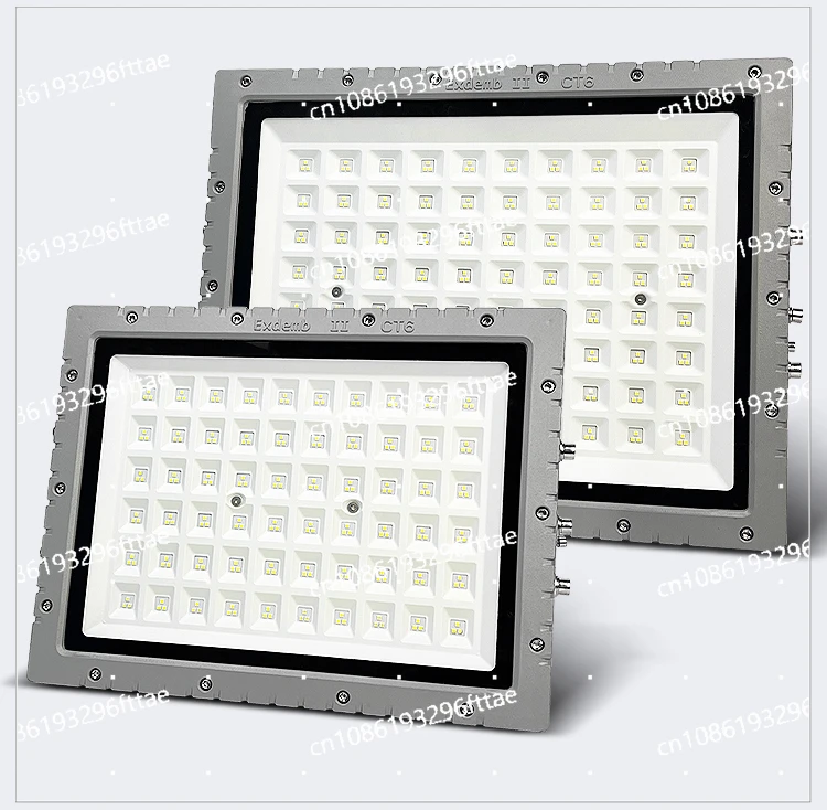 

Gray Led Explosion-proof Light Three-proof Flood Workshop Paint Room White Light 24V Low Voltage 36V Gas Station