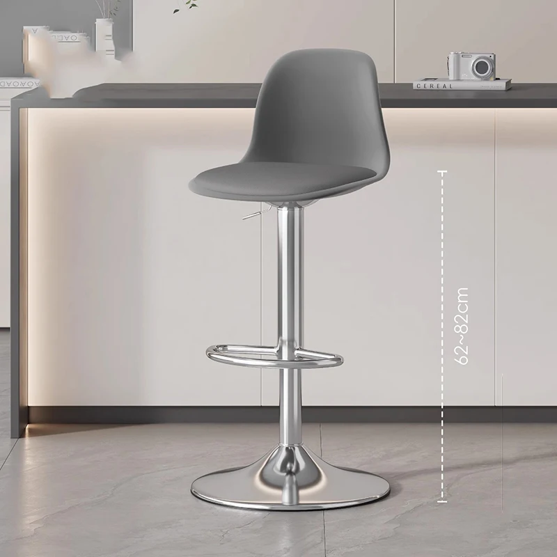 Барные стулья для ресторана в скандинавском стиле, длинный дизайн, минималистичные металлические барные стулья Wishbone Cream Sillas Para Comedor, дизайн барной мебели