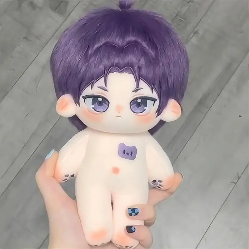 Gevulde 20 cm Mikage Reo Katoenen Pop Anime Blauwe Gevangenis Pluche Marionet Speelgoed voor Kinderen Volwassen Kawaii Versie Collectible Gift poppen