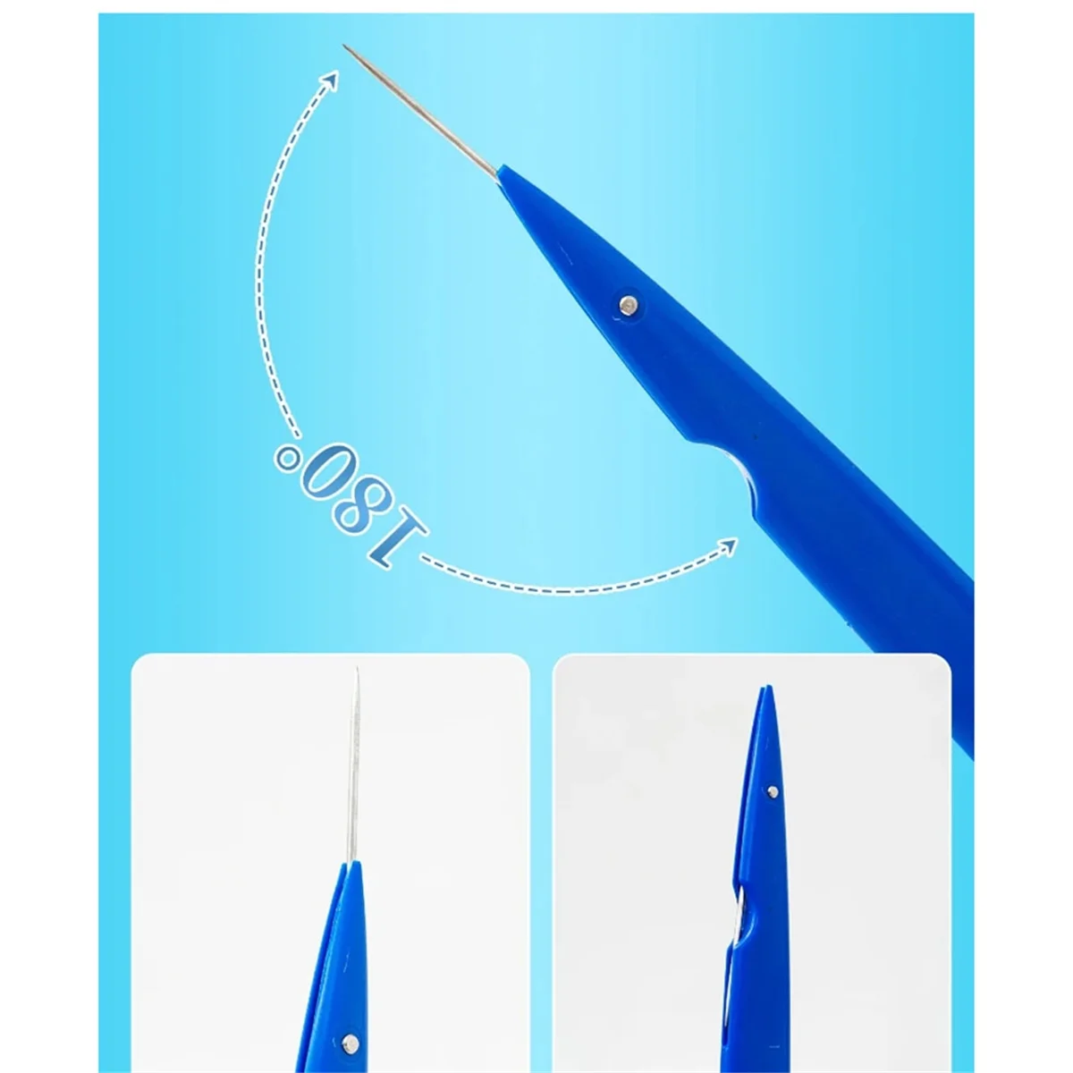 

AA25 Многофункциональная складная гончарная игла, стальной инструмент для лепки глины, резьбы, резки, метания, моделирования, сделай сам, керамики A