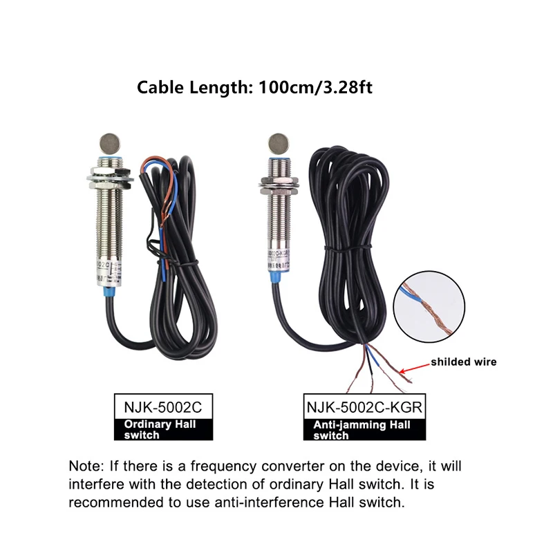 Tacómetro Digital LED de 5 dígitos DC 5-30V medidor de velocidad de RPM para ventilador de Motor sin escobillas Sensor de interruptor de proximidad Hall NPN