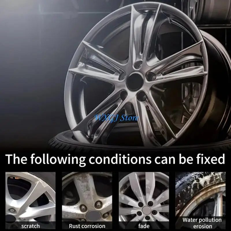 37JE Vehicle Wheel Care Paste Wheel Repair Paste for Local Touch Up Daily Upkeep