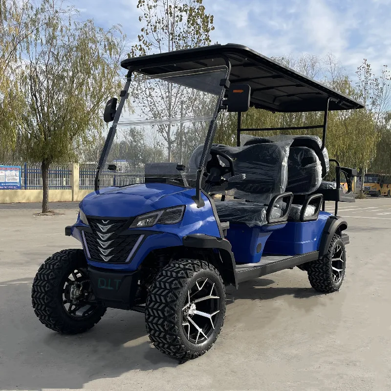 

Новый китайский тренд высокой производительности, высокой мощности и стабильного качества, 6-местный роскошный внедорожный Электрический подъемник 5000 Вт, гольф-мобиль