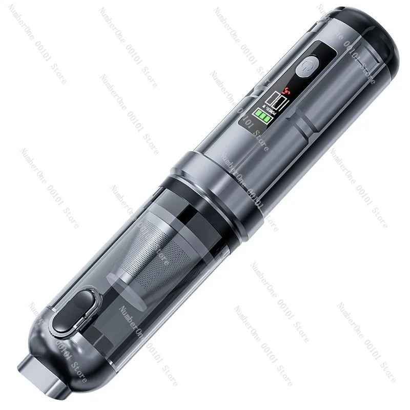 Brushless Digital Display Vacuum Cleaner Mini Portable Blower Vacuum Dual Use High Power Suction Device 2026 Compact Cleaning