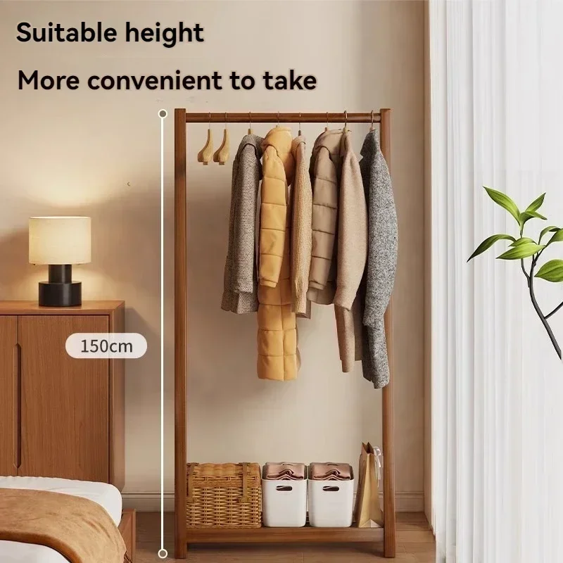 Clothes Hanger, Floor To Ceiling, Bedroom, Small Clothes Hanger, Simple Bedside, Indoor Household, Dormitory, Temporary Clothes