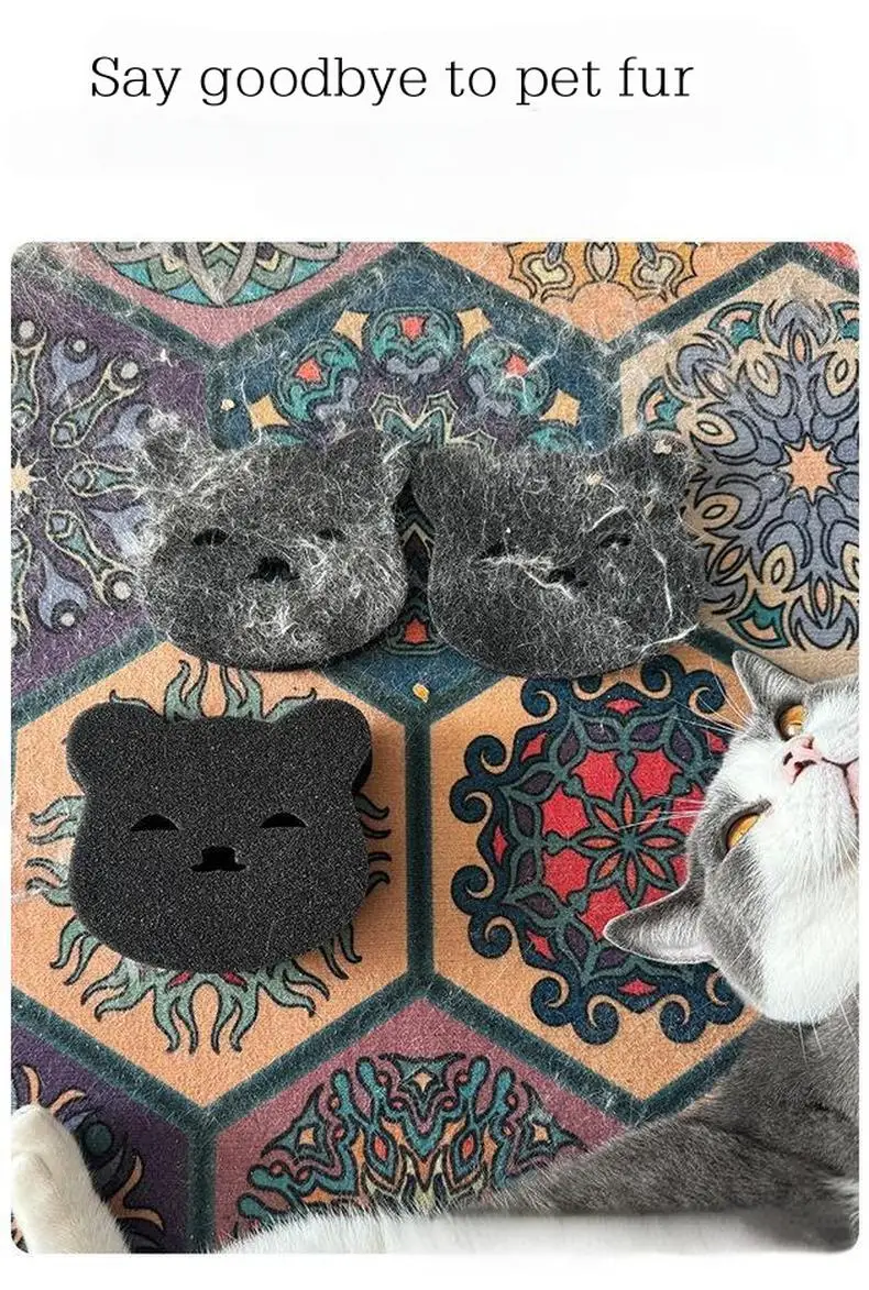 5-20PCS Washing Machine Lint Catcher Pet Hair Remover Bear Shape Laundry Ball Reusable Clothes Sofa Cat Dog Hair Cleaning Sponge