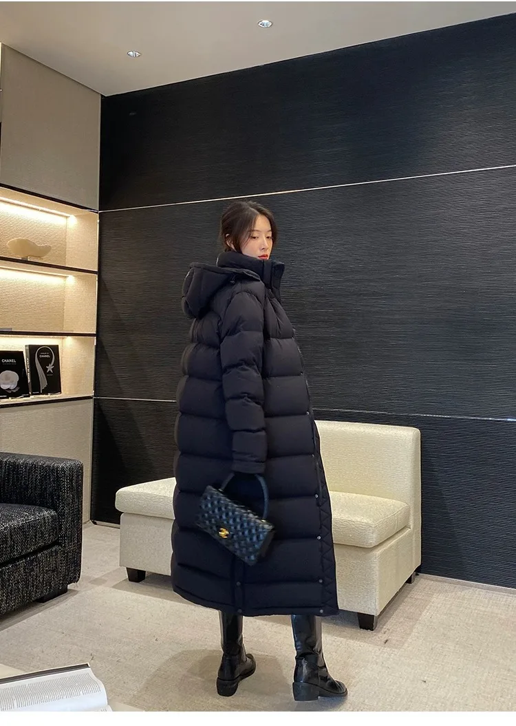 2025ฤดูหนาวใหม่ผู้หญิงลงเสื้อแจ็คเก็ตเดินทางLeisure Oversize Goose Down Parkas