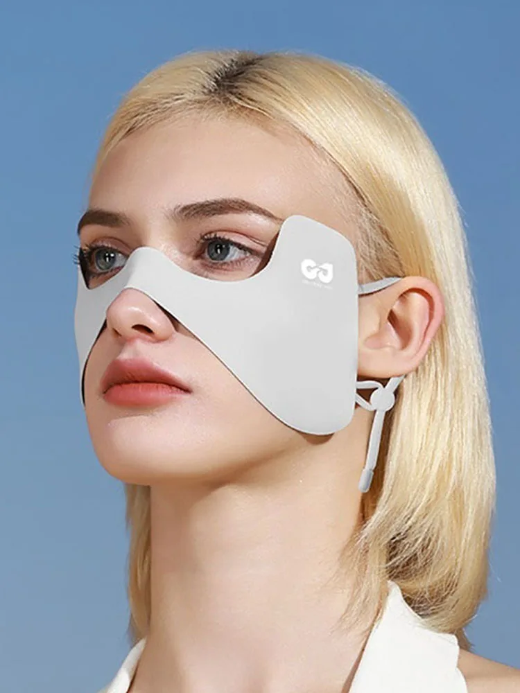 AliExpress NONE GTUBIKE Breathable Elastic Ice Silk Mask UV Protection Sunscreen Veil Sunscreen Eye Patches Thin Eye Protection Mask Cycling
