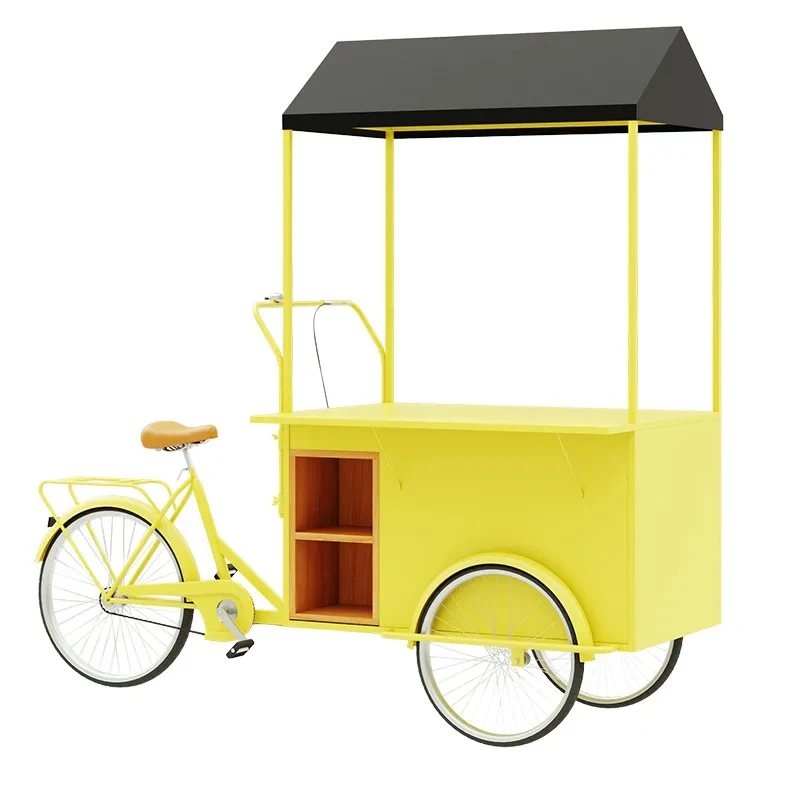 

Outdoor vending trucks, mobile stall tricycl, food promotion display vehicl