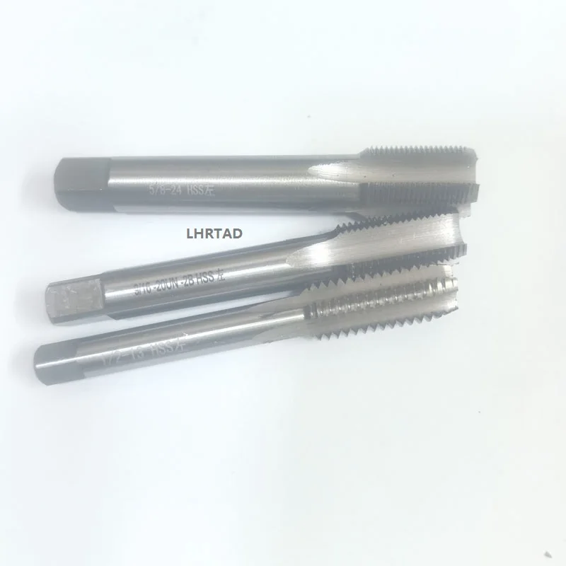 Left hand UNC HSS straight flute American Unified Thread Hand Taps unf 5/16" 7/16" 3/8"Left hand tap 1/2 9/16 5/8 11/16 3/4 7/8