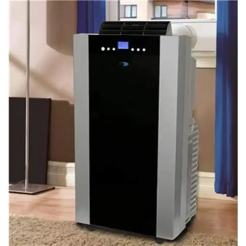 

Authenticity guarantee.ARC-14S 14,000 BTU Dual Hose Portable Air Conditioner with Dehumidifier and Fan for Rooms Up to 500 Squar