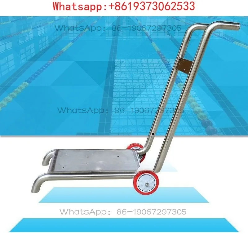 

Тележка для бассейнов из нержавеющей стали, грузовик-шланговоз из нержавеющей стали, насосный грузовик для откачки сточных вод, тележка для бассейнов