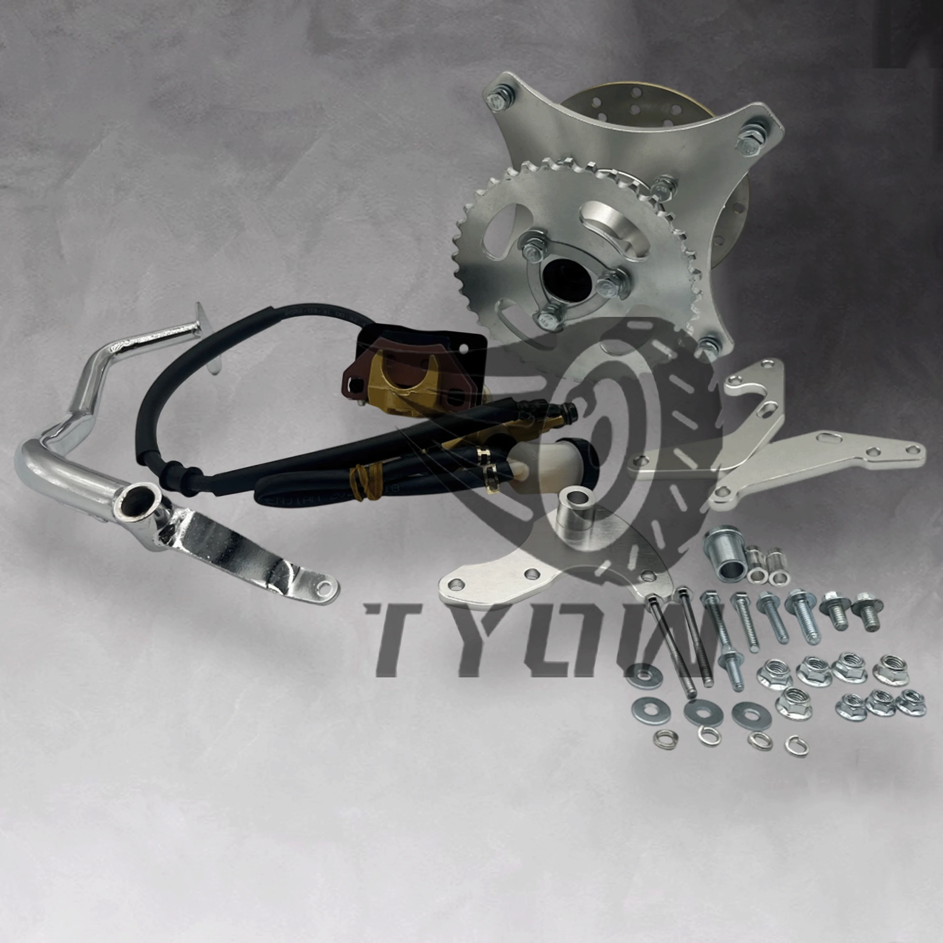 Kits de freno de disco trasero DAX kit de motocicleta freno de disco para tambor moto para CT70 DAX ST70 conjunto de freno