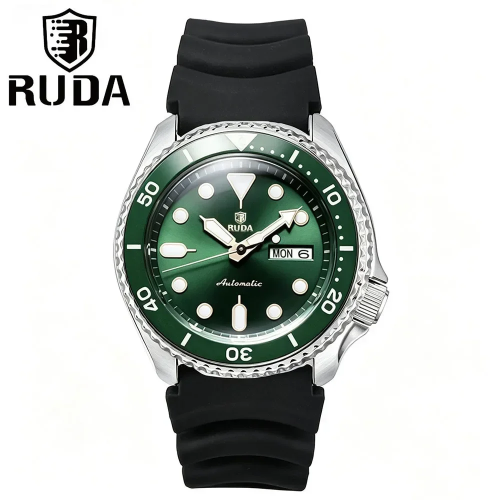 2027 New Men's Watch Business Casual Waterproof Luminous Trend RUDA Quartz Watch Men's Watch  Gift