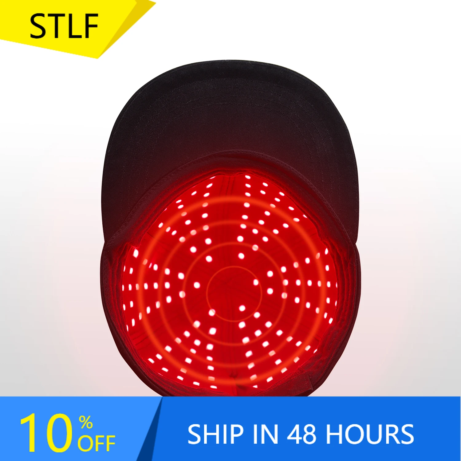 

Идея физического класса STLFM, 660 нм, 850 нм, светодиодный красный инфракрасный свет, шляпа, красный свет, шапка для волос