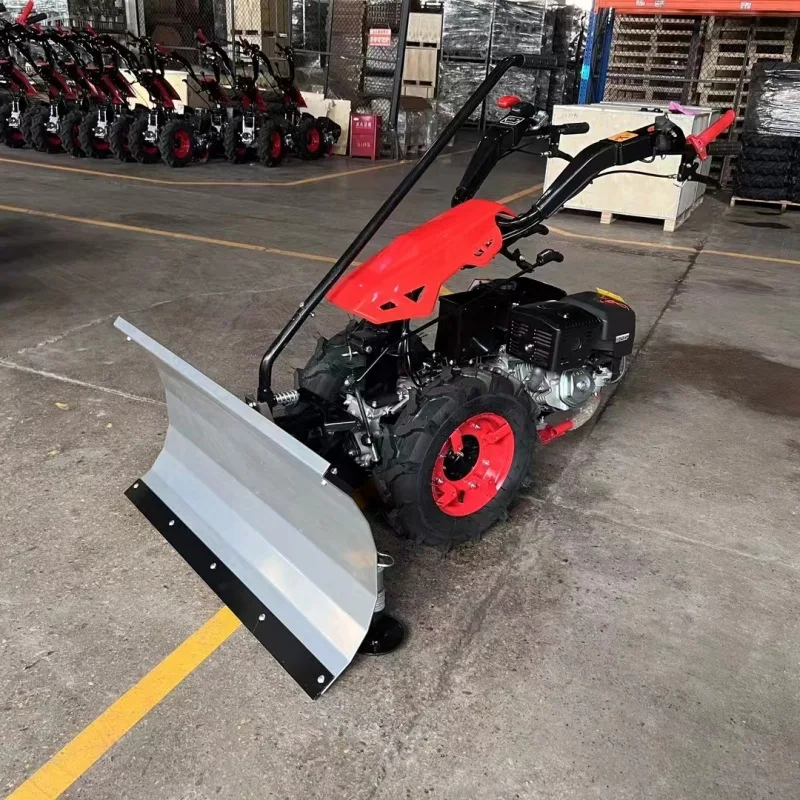 15 Horsepower Full Gear Hand-push Snowplow, Manufacturer of High-power Snow Lifting and Clearing Machinery