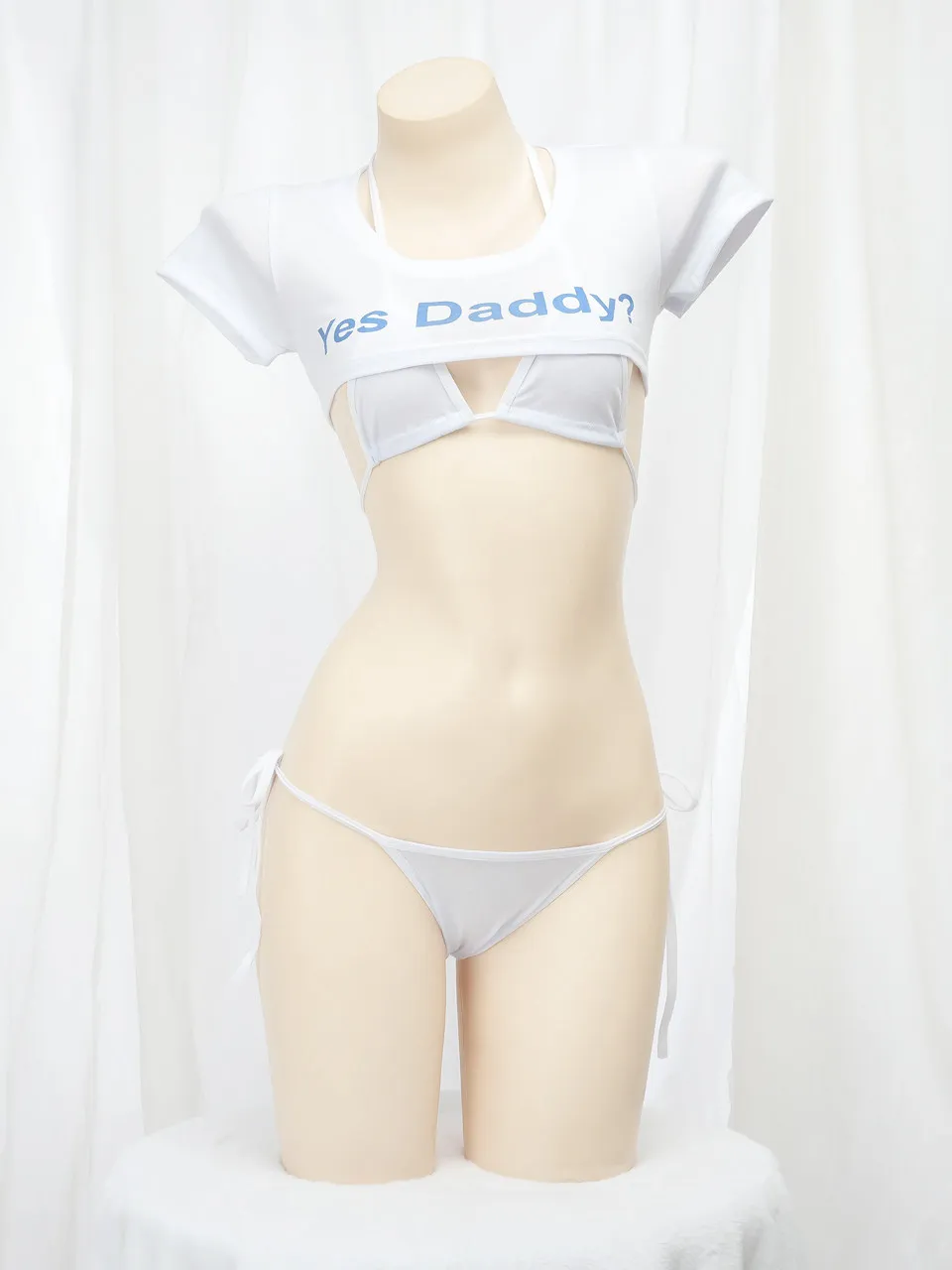 85cm-160cm BJD Lifelike Silicone Doll Clothes Yesdaddy Short T Bikini Animation Underwear Sexy Loungewear Strap Pajamas
